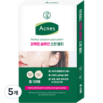 아크네스 퍼펙트 솔루션 스팟 패치, 5개, 120개입
