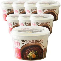 라이틀리 곤약 정통 짜장면, 228g, 8개