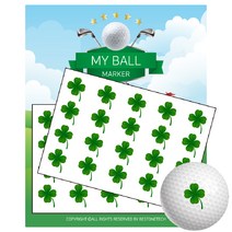 베스트원테크 골프공 스티커 마이볼 마커 40p, 2개