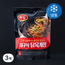 하림 대구식 닭육개장 (냉동), 400g, 3개