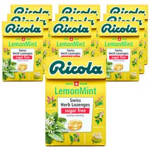 리콜라 레몬민트 캔디, 27.5g, 10개