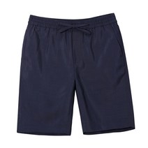 베이직하우스 남성용 폴리 쿨터치 풀밴딩 반바지 HUHP3103