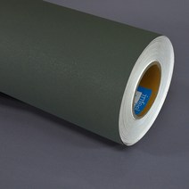 현대인테리어필름 에어프리 생활방수 접착식 선명한 단색컬러 SOLID E 637 엠보 시트지, 아보카도그린그레이