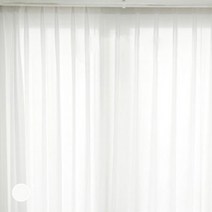메종텍스타일 쉬폰 샤인 커튼 나비주름형