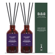 도그독 홈 퍼퓸 디퓨저 200ml x 2p, 베티베리오