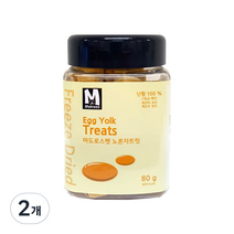 마도로스펫 반려동물 간식 80g, 노른자트릿, 2개