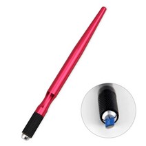 G그립 엠보수지 겸용 엠보펜, 1개, 레드와인