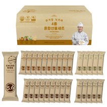 푸드스토리5.6 무가당 저당질 너츠바 오리지널 30g x 10p + 카카오닙스 30g x 10p + 들깨바 25g + 5p + 귀리바 25g x 5p 세트, 1세트