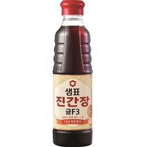 샘표 진간장 금F-3, 500ml, 1개