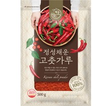 채운영농조합 국산 고춧가루 고운굵기 아주매운맛, 500g, 1개