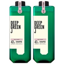 제이숲 딥그린제이 네이처 약산성 비건 샴푸 베이비파우더, 1000ml, 2개