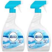 페브리즈 섬유탈취제 상쾌한향 본품, 900ml, 2개