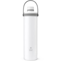 캐리보틀 폴라 보온병 텀블러, 화이트, 600ml