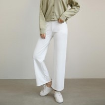 오키진 여성용 모찌 베이직 밴딩 슬랙스