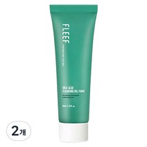 플리프 시카 알로에 여드름 완화 약산성 클렌징 젤 폼, 50ml, 2개