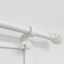 감성다는남자 안뚜리봉 벨라 25mm 커튼봉, 화이트