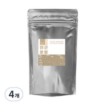 자연한재 연근 분말, 300g, 4개