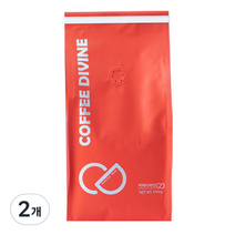 커피디바인 딥블랙블렌드 원두커피, 핸드드립/커피메이커, 500g, 2개