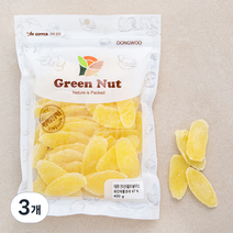 그린너트 건파인애플 코아 슬라이스, 400g, 3개