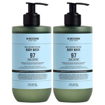 더블유드레스룸 모이스처라이징 퍼퓸 바디워시 No 97 에이프릴코튼, 2개, 500ml