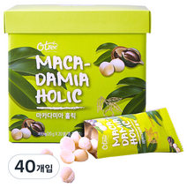 오트리 마카다미아홀릭 마카다미아, 20g, 40개입