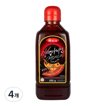 움트리 강캡사이신 액상소스, 550g, 4개
