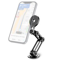 앤티스 차량용 조인트 맥세이프 휴대폰 거치대, 1개, 블랙