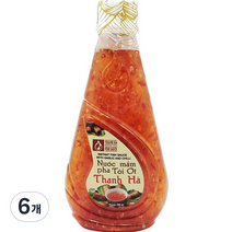 탄하 반세오 월남쌈 분짜 짜조 소스 페트, 250ml, 6개