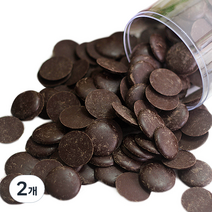 쿠킹스토리 르본 커버춰 다크초콜릿, 2개, 1kg