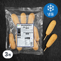 자연도씨 크리스피 모짜 핫도그 10개입 (냉동), 800g, 3개