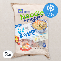 면사랑 삼선 중식냉면 2인분 (냉동), 1068g, 3개