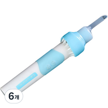 LED 후레쉬 전동흡입 귀청소기, 1개입, 6개