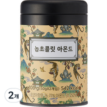 카카오리퍼블릭 놉 초콜릿 아몬드 빈투바 견과볼 2p, 2개, 100g
