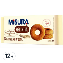 미주라 통밀도너츠, 230g, 12개