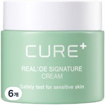 김정문알로에 리알로에 시그니처 크림, 6개, 55g