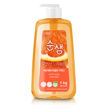 순샘 구연산 자몽향 용기 일반주방세제, 974ml, 1개