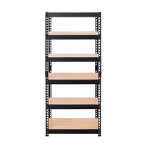 스피드랙 V2 6단선반 600 x 600 x 1800 mm, 블랙