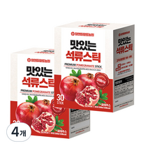 참앤들황토농원 맛있는 석류스틱 + 쇼핑백, 360g, 4개