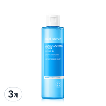 리얼베리어 아쿠아 수딩 토너, 190ml, 3개