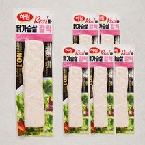 하림 리얼바 닭가슴살 갈릭, 80g, 6개