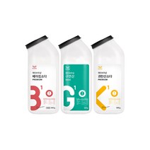 레인보우샵 톡톡이 삼총사 베이킹소다 프리미엄 500g + 구연산 베이직 420g + 과탄산소다 프리미엄 500g, 5세트