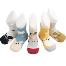 비바세븐 아동용 토이 양말 5족 세트