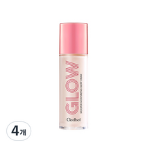끌레드벨 물톡 모이스춰라이징 글로우 크림 30ml, 4개