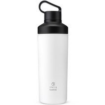캐리보틀 리프 텀블러, 530ml, 화이트