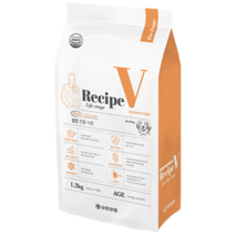유한양행 Recipe V 강아지 연령별 맞춤식사료, 어덜트, 1.2kg, 1개