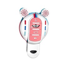 크로니클 미니쿠퍼 컨트리맨 / 컨버터블 / 해치백 / 클럽맨 / 3버튼 / 4버튼 메탈 스마트키케이스, Pink