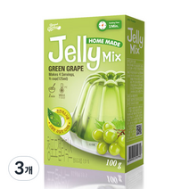 브레드가든 청포도젤리믹스 젤리만들기, 100g, 3개