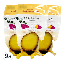 촉촉한 꿀고구마, 120g, 9개