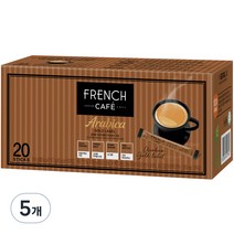 프렌치카페 아라비카 골드라벨 카페믹스, 10.7g, 20개입, 5개