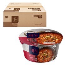 The미식 장인라면 얼큰한맛 컵 106g, 12개